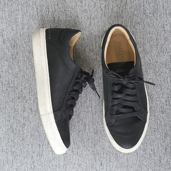 SKECHERS Vaso Cordon Black Sneaker, Size 6 - Picture 11 of 13